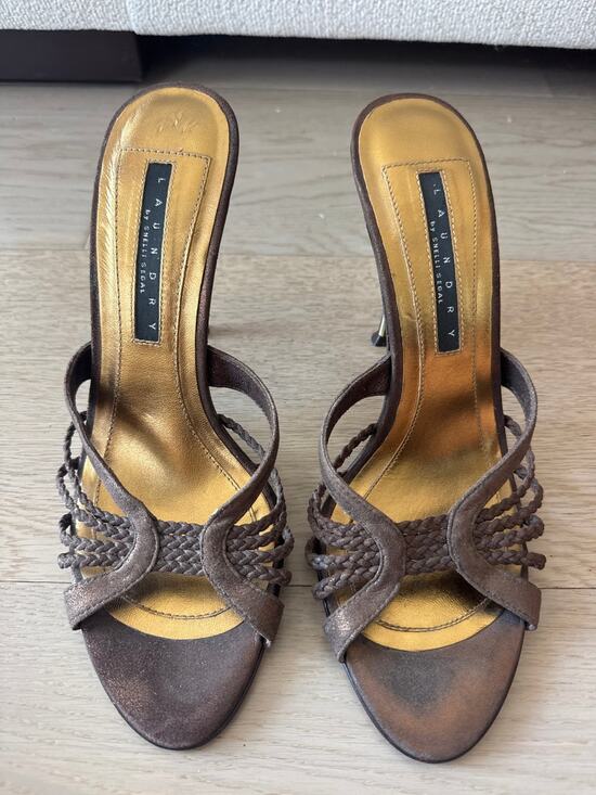 Laundry by Shelli Segal Shoes - Vintage Laundry by Shelli Segal brown heels